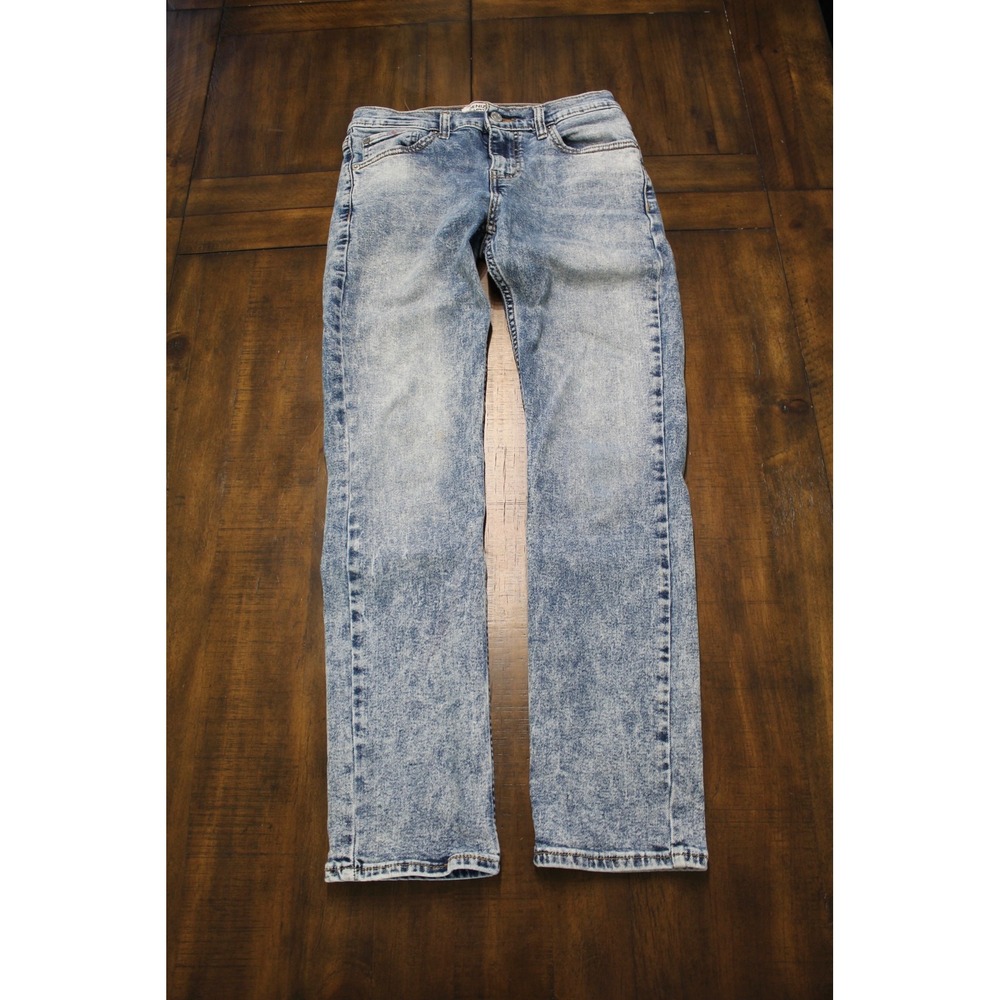 Denizen from Levi's 216 Slim Light Acid‎ Wash Denim Jeans 28x30 Blue Stretch